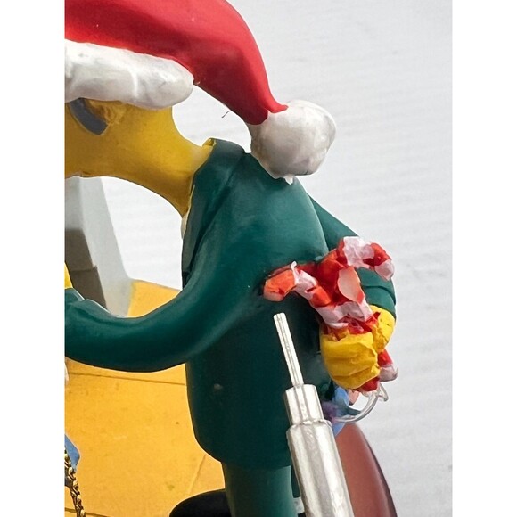 SIMPSONS Bradford Tree Ornament Illuminated "Christmas Bonus" Homer Mr. Burns - Picture 6 of 9